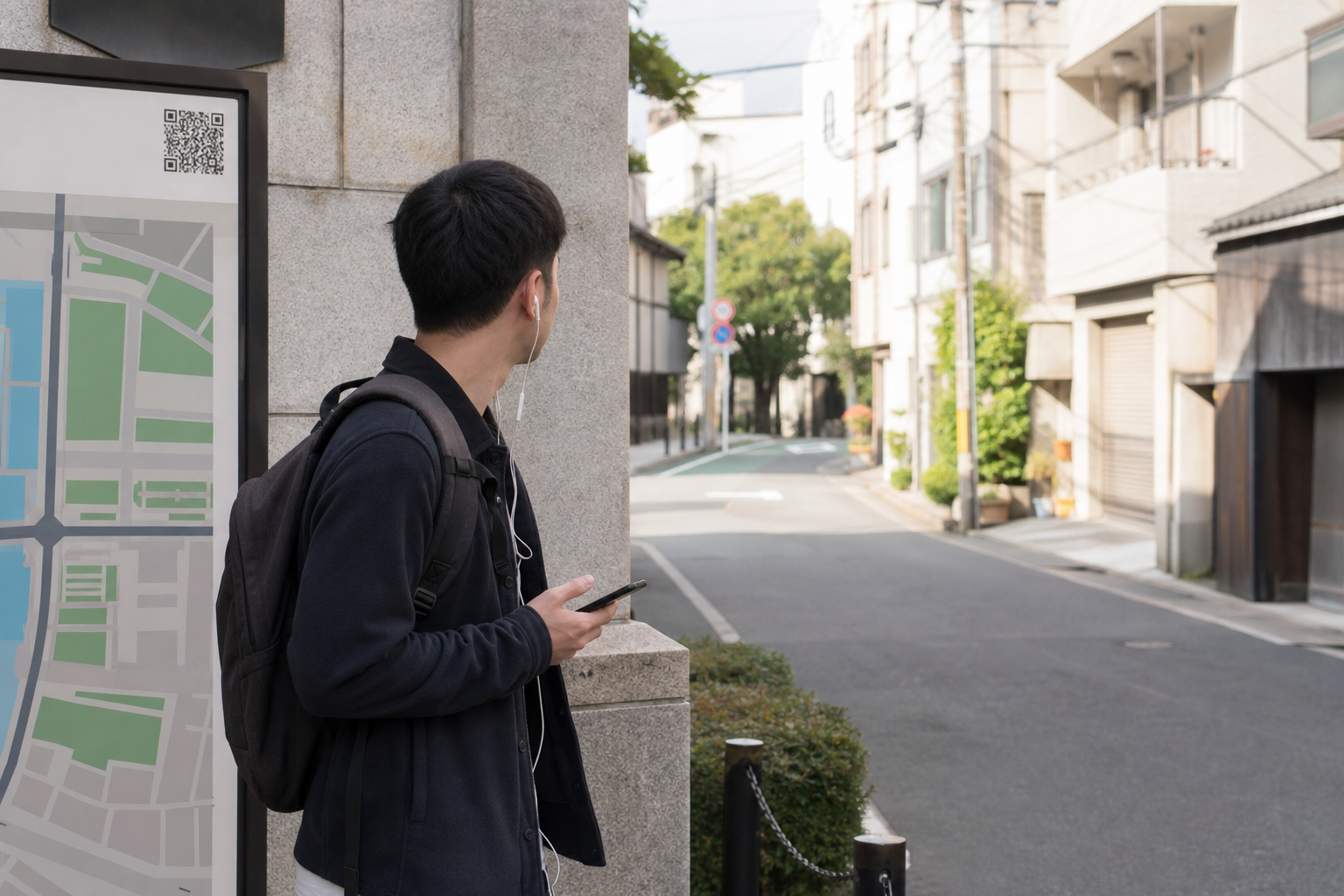 体験後の周辺回遊案内