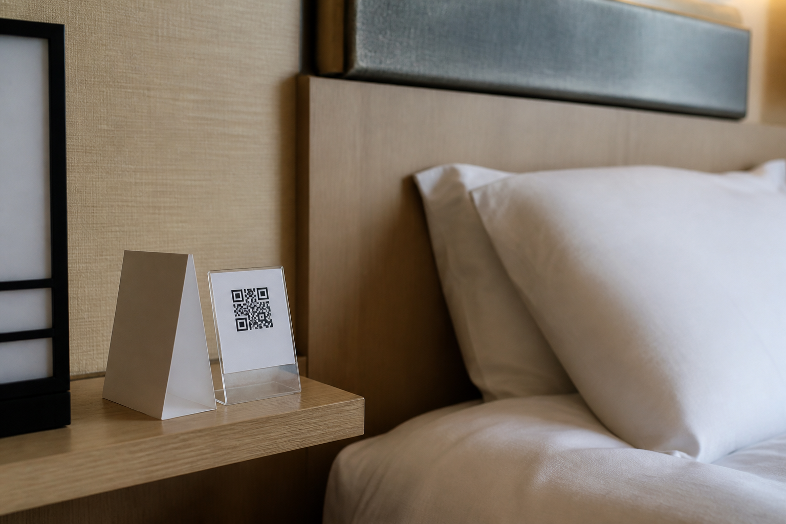 In-room cards & flyers
